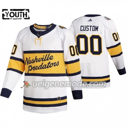 Kinder Eishockey Nashville Predators Trikot Custom Adidas 2020 Winter Classic Authentic